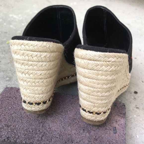 Karl Lagerfeld Corissa Embroidered wedge - Picture 5 of 8